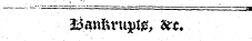 Banftruptis, m.