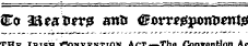 Irish Josvention —The Convention Act 3To iftcairn*? aritf &QYYt0$onVtnt$ fflTTTi Y*«w»»* ^AvivrnvnivAM A f*9W\ 4^nA /IahwahMAII A jm