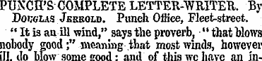 PUNCH'S COMPLETE LETTER-WRlTETt. By Dowl...