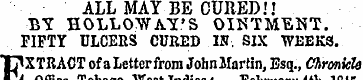 ALL MAY BE CURED!! MY HOLLOWAY'S OINTMEN...