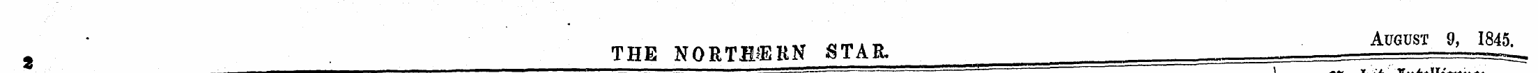 „ „ „,. ^ August 9, 1845. 2 , THE NORTHE...