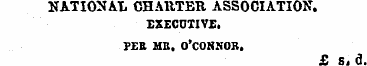 NATIONAL CHAltTER ASSOCIATION. EXECUTIVE...