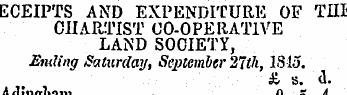 ECEIPTS AND EXPENDITURE OF THI Oil ARTIS...