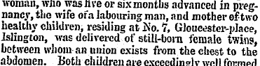 woman, wno wasnve or six months advanced...