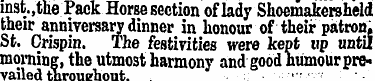 inst.,the Pack Horse section of lady Sho...