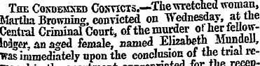 The CoxoEMXEn Cosncrs. —Thewretohed woma...