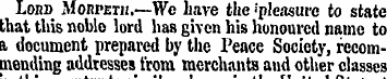 Lobb Monp£rn.—We have the 'pleasure to s...