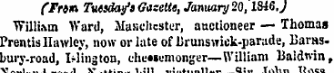 (Trora Tuesday's Gazette, January 20, lS...