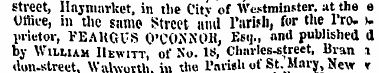 Street, Haymarket, in the Citv of Westmi...