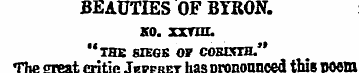 BEAUTIES OF BYRON. KO. XXV 111. "THE SIE...