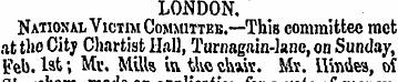 LONDON. National Victim Committes.—This ...