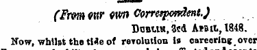 (From mr wm Correspondent.) Dubuh .3** A...