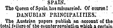 SPAIN. The Queen of Spain ' hasmisoarrie...