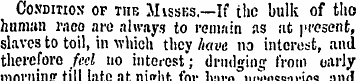 Condition* of the Mvssks.—If the bulk of...