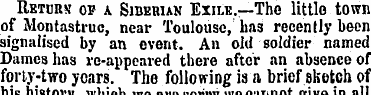 Rkturs op a Siberian Exile.—The littlo t...