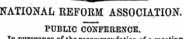 —KJ^PI^V NATIONAL REFORM ASSOCIATION. PU...
