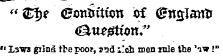 "Qfyt &lt;£ontiition ai &lt;£tt£janft " laws giina tte poor, snd ileb men rule the 'iw!"