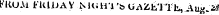 FROM t'RIDAV NKUil '& G^Zb'J '1 b, .W. iS