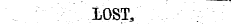 LOST,