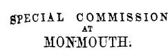 gpECIAL COMMISSION AT MONMOUTH;