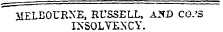 HELEOURXE, RUSSELL, A2*D CQ.'S IlsSOLYESCY.