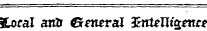 3UraI an& General dZnteUtettitt