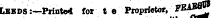 Leeds.—Printed for to Proprietor, FEi«^