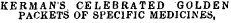HERMAN'S CELEBRATED GOLDEN PACKETS OF SPECIFIC MEDICINES,