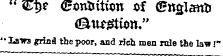 "Wfyt €$nSitw&gt;n $f (BncjlantJ aatttgtum." ** Lairs giini the poor, and rich men role the law I"