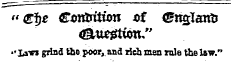 « &)t Csiflritum *f &lt;£ng;Ian& OsUtegtCott." •'"Lain grind the poor,, and rich man rule the law." — ' ' - _ — '