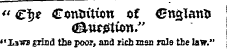 « £fj* Con&ftion of ©nslanfc ti&iitjrtwn." "Lstfb grind tie poor, and rich men mis the law."