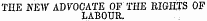 THE NEW ADVOCATE OF THE RIGHTS OF LABOUR.