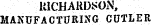 RICHARDSON, MANUFACTURING CUTLER