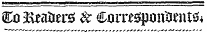 Co&eates $c Curosponfcmi&