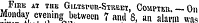 Finn at the Giltspuu-Stkeet: , Compter. — On Monday evenmg between 7 and 8, an alarm wa«