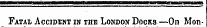 Fatal Accident in the London Docks—On Mon-