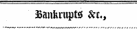 Bankrupt* &t«,