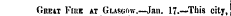 Greit Flits at Glasgow.—Jan. 17.—This city,