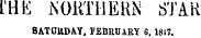 ME NOKTHEKN STAR BATUUDAY, FEBRUARY 6 . 1817.