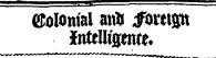 Colonial an* #0Mgn Intelligence*