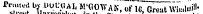 Pr:::^ W^&h J !'«OWAN, of 1C, Great wFuiMI-