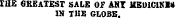 TOE 6KEATE5T SALE Of ANT MEO1C1S« IN THE GLOBE.