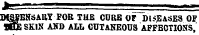 WSBENSAUY FOR TUB CUBE OF DISEASES OF KQ3 SKIN AND AIL CUTANEOUS AFFECTIONS,