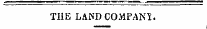 THE LAND COMPANI.