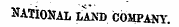 NATIONAL LAND COMPANY.