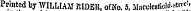 Printed by WILLIAM KIDBll, ofNo. 5. Mncolesfiold-sw-'