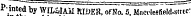 in the ~- ^^ ¦ "¦'-- - —- - -¦ ¦. -¦ . ¦ "•", ¦ '--— ~^ P ointed by WILilAM KVJEVL, ofNo. 5. Hncclesfield-sti ee: