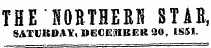 THE NORTHERS STAR, SATURDAY DECEMBER 20, IS51.