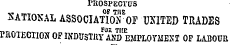 I'KOSPECTUS XATIOXAL ASSOClATloToF UNITED TRADES PriOTECIlONOFINDUSTnY ° ANI) ! EJIPLOyMEST OF LABOUR