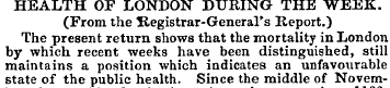 HEALTH OF LONDON DURING THE WEEK. (From ...